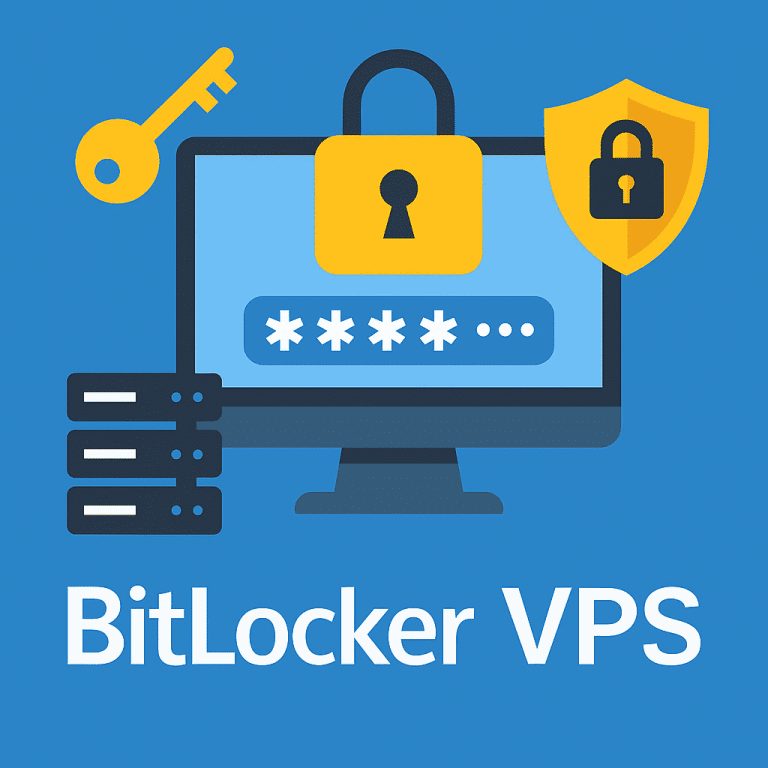 Using BitLocker for Windows VPS disks