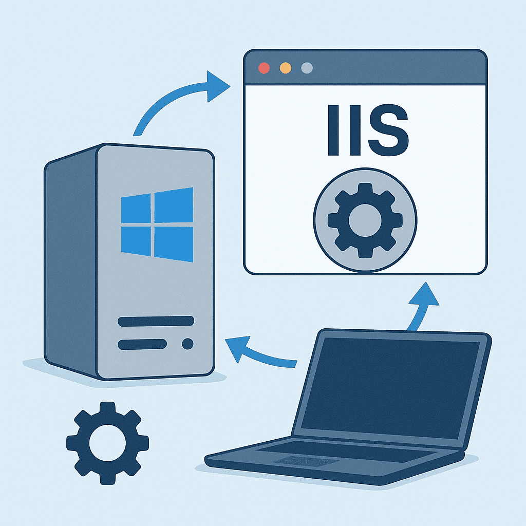 Windows VPS: installing and configuring IIS